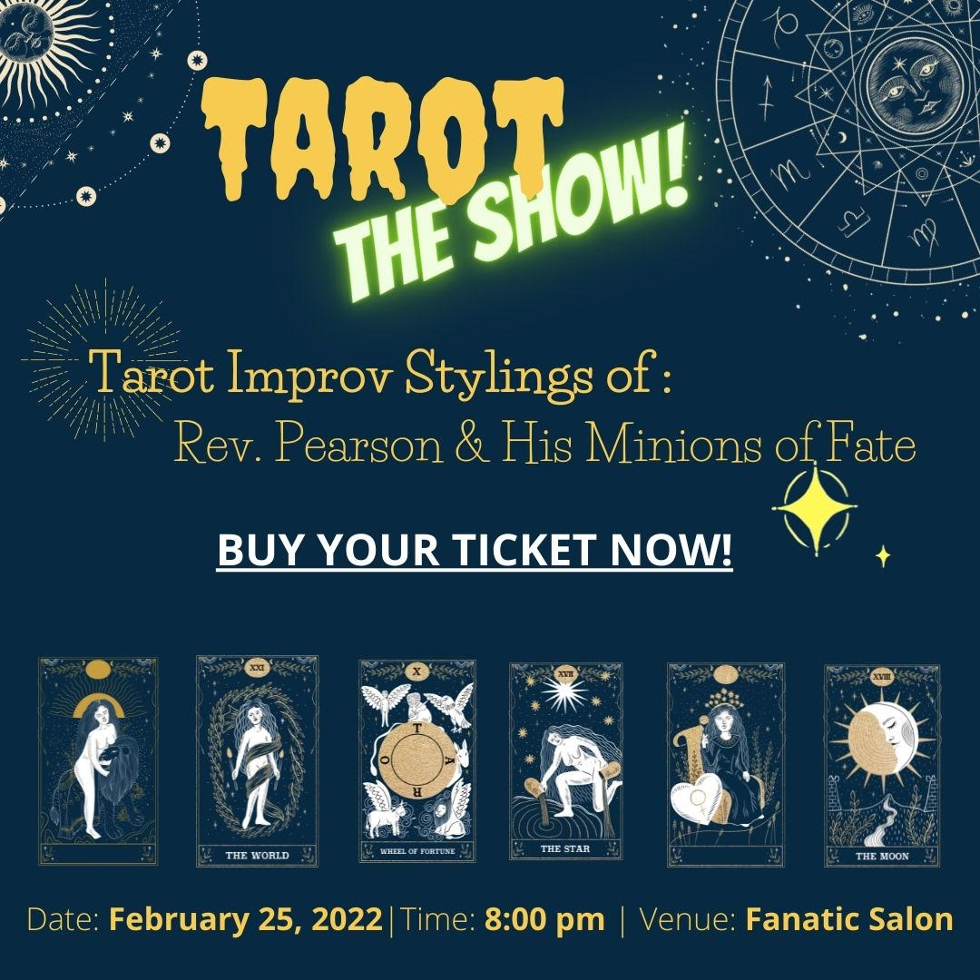tarot, fanatic salon, culver city, comedy show