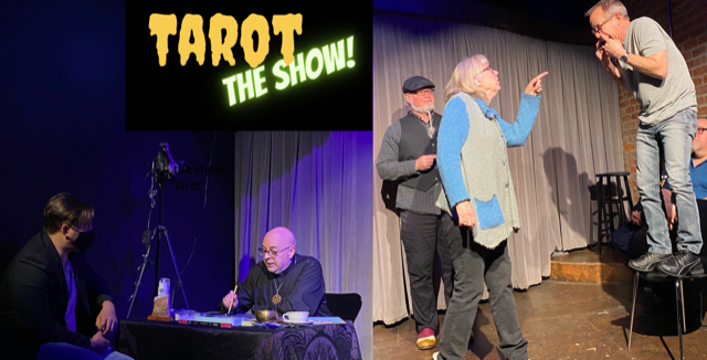 Tarot, the show, fanatic salon, comedy