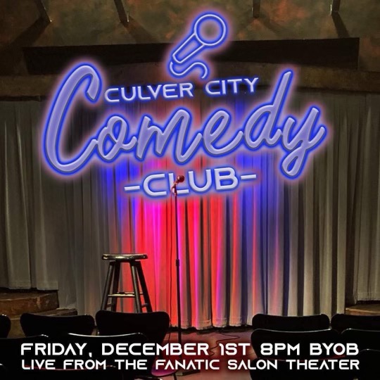 culver city comedy club, fanatic salon