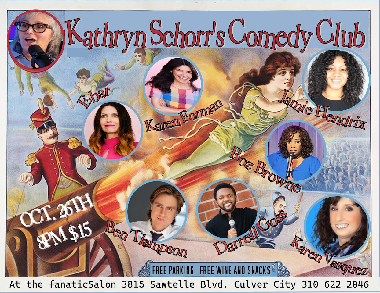 kathryn schorr comedy club