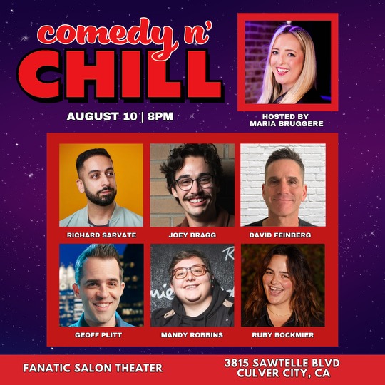 comedy n chill, fanatic salon