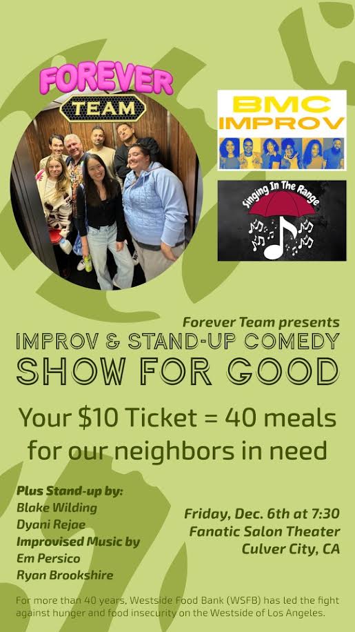 Improv for Good, Fanatic Salon