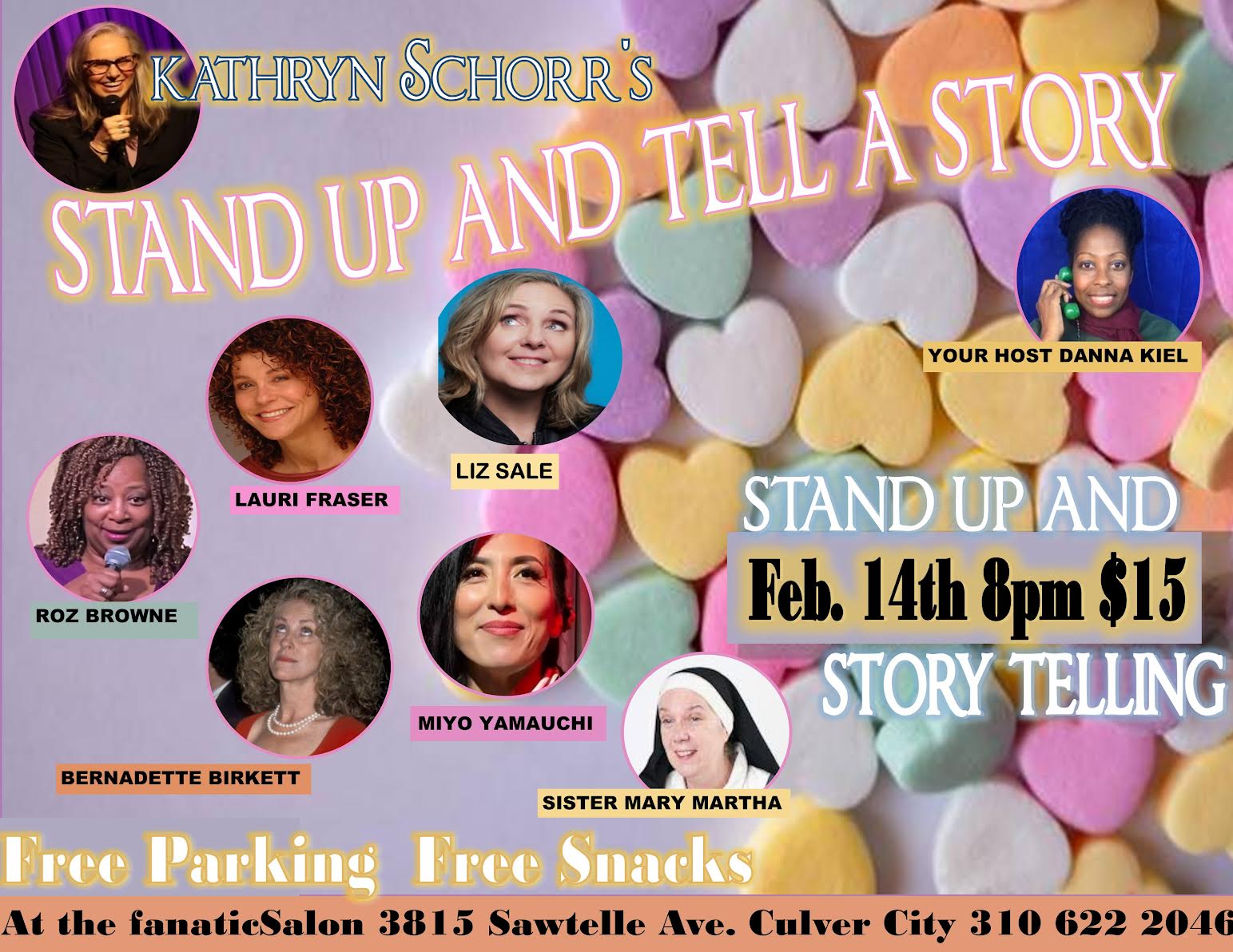Kahtyrn Schorr's stand up show valentine's Day