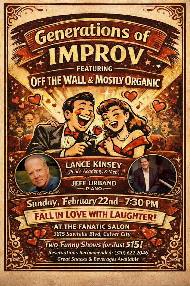 off the wall and mostly organic improv