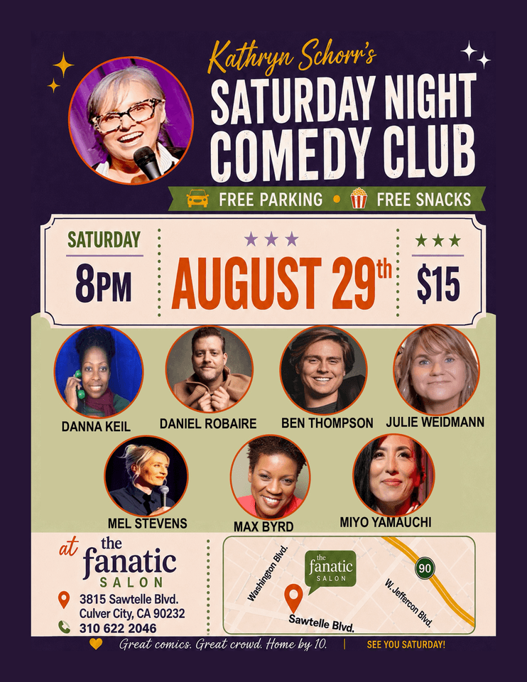 Saturday Night Comecu Club August 29, 2026
