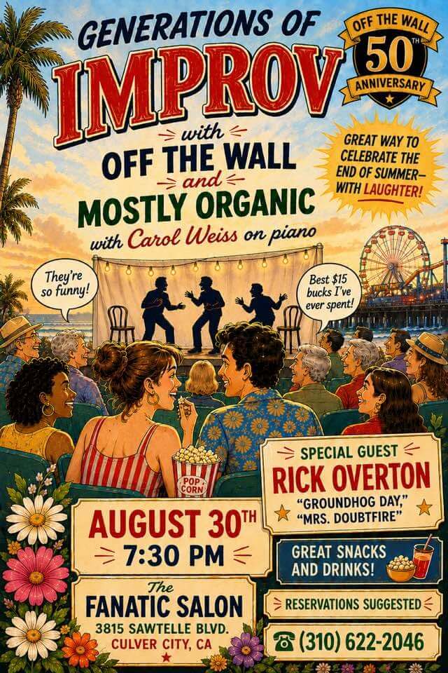 Off the Wall August 30 show