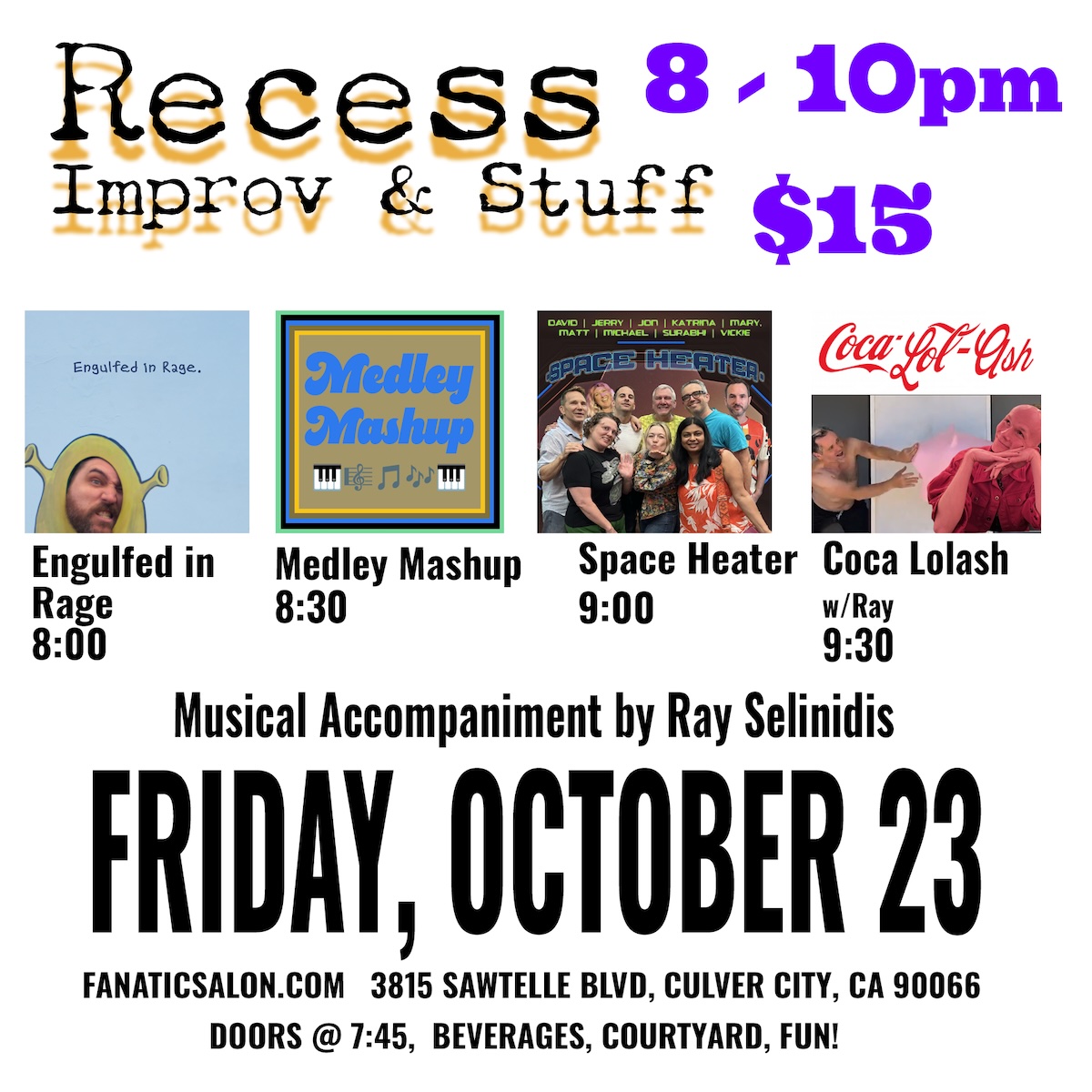 Show Recess 10/23
