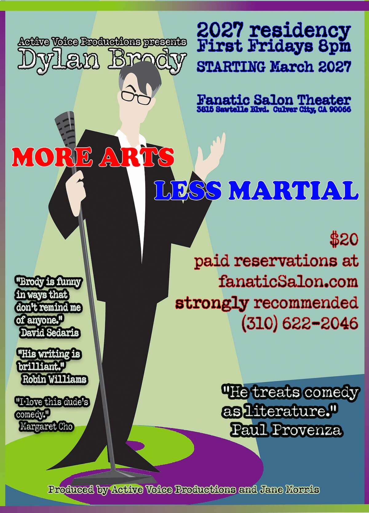 More Arts Less Martial flyer
